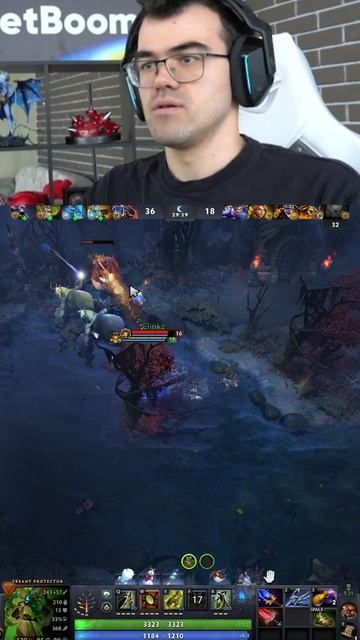 ВЗЯЛ ТРЕНТА в ЛЕС! Враги в ШОКЕ #dota2 #дота2 смотреть онлайн