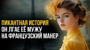 Пикантная история как ОН лгал ЕЁ МУЖУ на французский манер