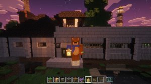 Minecraft мод FreshCraft. Проект строительства города #4. Первый дом подписчика