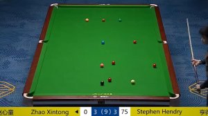 Снукер. Фрейм, который нельзя пропустить. Zhao против Hendry