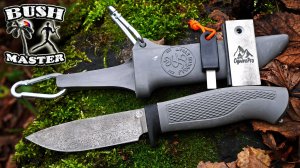 Нож Панда против Mora Bushcraft Black. Русский Булат. Тест ножа.