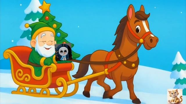 песня про новогоднюю елочку и милого снеговика! смотреть онлайн