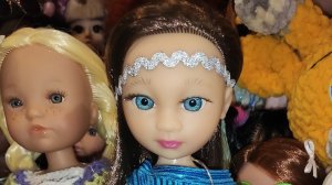 Кнопа в семье кукол тёти Алёны, а почему бы и нет, очень хотелось посмотреть