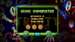 Сравнение Соник мода на FNF и GD версии + багнутая концовка в geometry dash!