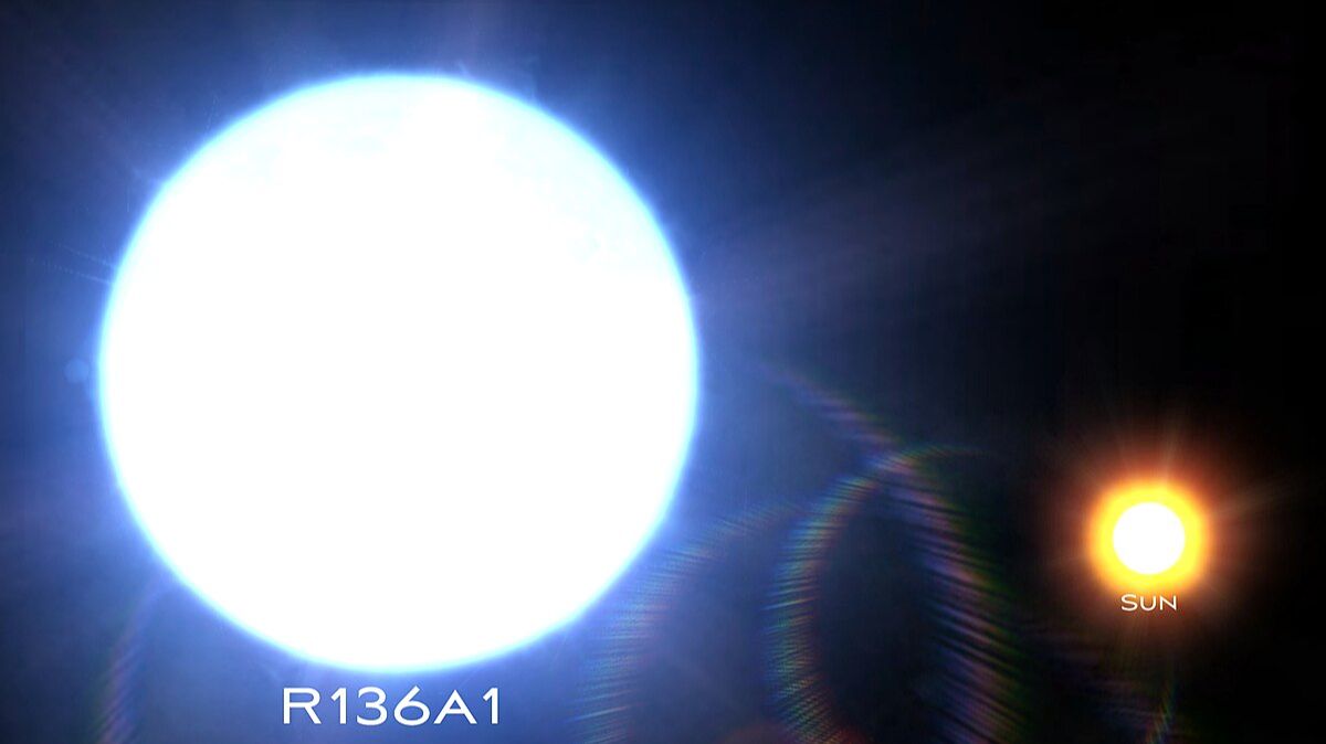 Самая опасная звезда во Вселенной: в 256 раз мощнее Солнца! смотреть онлайн