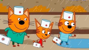 Три Кота Мультфильм Прививки.