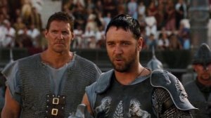 Гладиатор.Встреча Коммода и Максимуса.