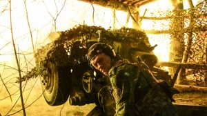 Гаубица «Д-30» разгромила вражеский пункт управления БПЛА. Лучшее видео из зоны СВО