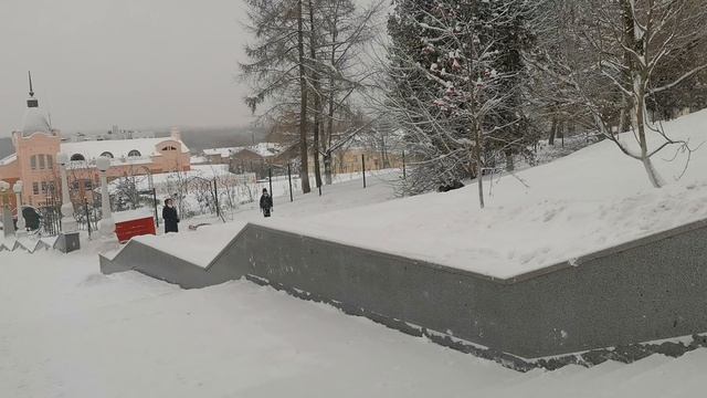 Брянск. Прогулка по центру. смотреть онлайн