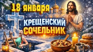 18 января Крещенский вечерок Сочельник