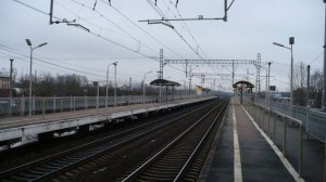 Платформа "Сортировочная" в Невском районе Санкт-Петербурга