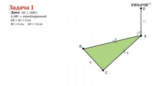 22.1 Теорема о трёх перпендикулярах
