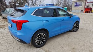 Работа электропривода крышки багажника Haval Jolion 2023 года, датчик ноги