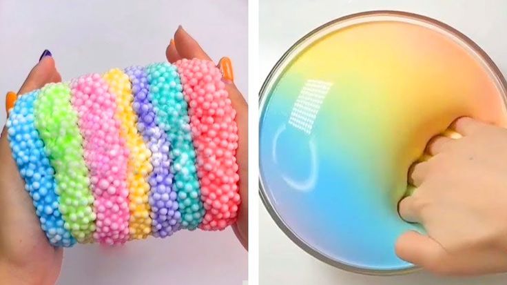 Как сделать слайм своими руками. Слаймы без клея в домашних условиях смотреть онлайн