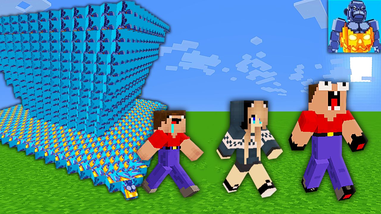 ЦУНАМИ ИЗ ДЖАКОРИЛЛА В МАЙНКРАФТ смотреть онлайн