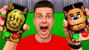 я звоню ВСЕМ АНИМАТРОНИКАМ в 3:00 ночи !