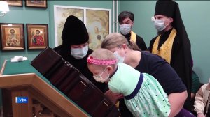 Икона Бугабашской Божьей матери побывала в  центре детской онкологии и гематологии в Уфе