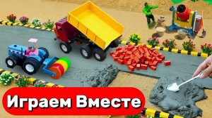 МУЛЬТИКИ ПРО ФЕРМУ С СУПЕРГЕРОЯМИ 🦖 ХАЛК ПОМОГАЕТ НА ФЕРМЕ ДЛЯ ДЕТЕЙ №5