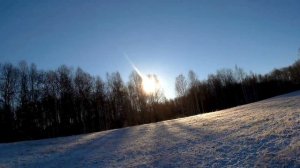 Снегопад.Сезон закрыт.