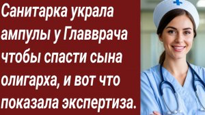 Истории для Вас/Санитарка украла ампулы у Главврача чтобы спасти сына олигарха/Истории из жизни