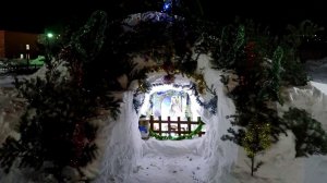 В Рождественскую ночь. Храм свят.Николая Чудотворца, Николаевск-на-Амуре