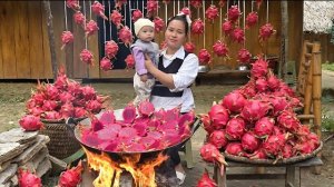 Готовлю драконий фрукт. Как приготовить булочки на пару, рисовые оладьи, желе и сок из драконфрукта