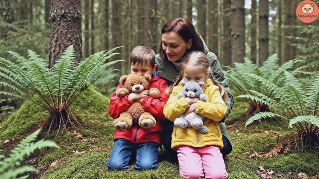 "Волшебные звуки леса: Залипательное АСМР для детей" 🍃✨ смотреть онлайн