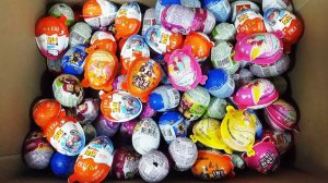 Сколько у меня разнообразных яиц-сюрпризов и игрушек из Kinder Joy?