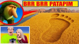 МОЙ ДРОН ПОЙМАЛ ГИГАНТСКОГО BRR BRR PATAPIM В РЕАЛЬНОЙ ЖИЗНИ!!