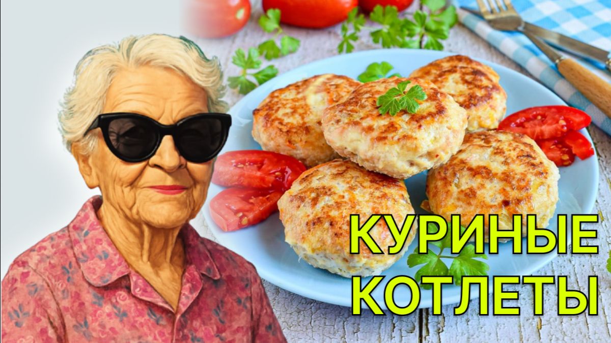 Как приготовить куриные котлеты с капустой. Рецепт котлет. смотреть онлайн