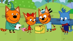 Три Кота Мультфильм Путешествие котят