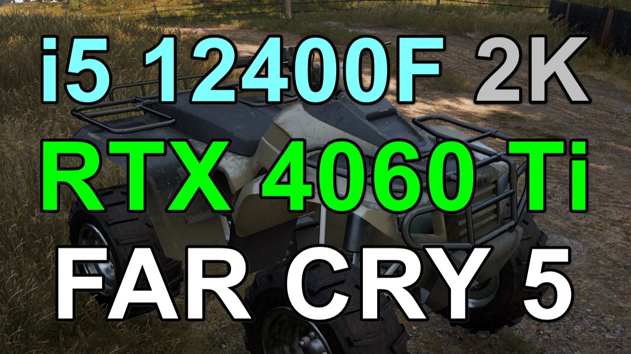 i5 12400F + RTX 4060 Ti 8GB в FAR CRY 5 2K смотреть онлайн
