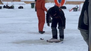 Поимки на запуске.