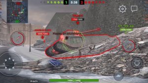 Играю в Tanks Blitz на 7 уровне