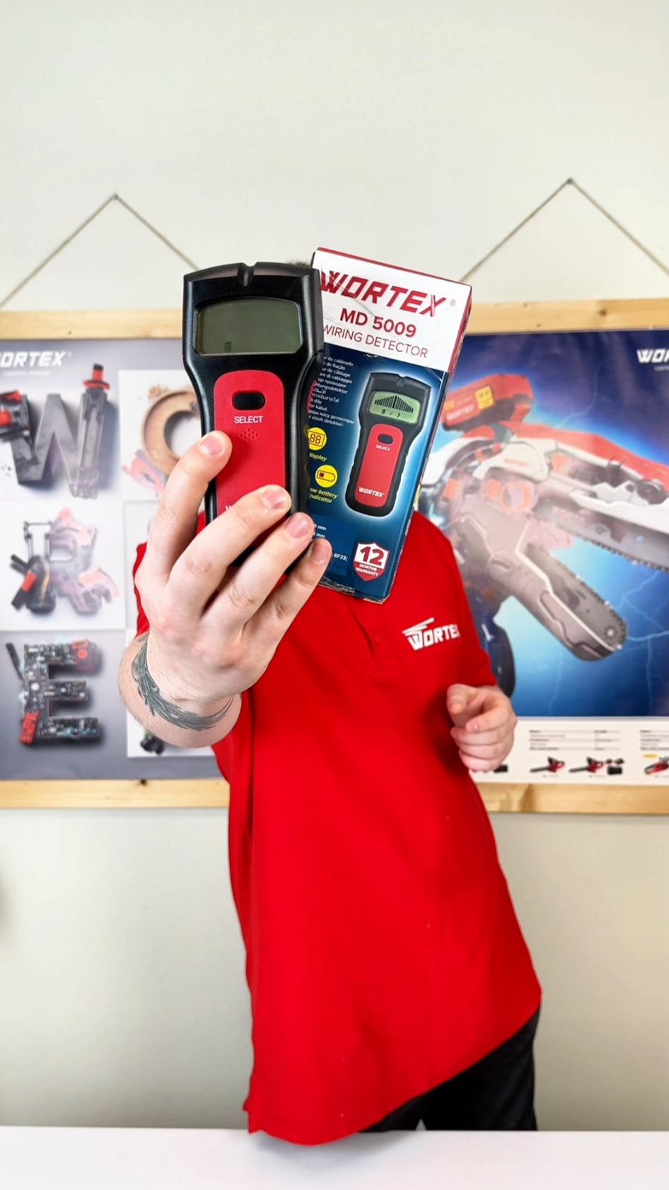 Детектор проводки WORTEX MD 5009 смотреть онлайн