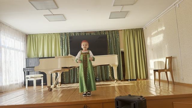 Веденяпина Аксинья, 1, "Маленькая пташка", Премия "Андрюша", номинация "Народный вокал" смотреть онлайн