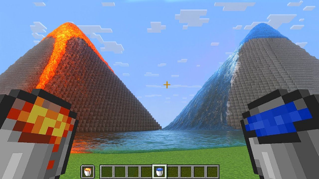 ПОДБОРКА РЕАЛИСТИЧНОЙ ВОДЫ И ЛАВЫ МАЙНКРАФТ смотреть онлайн
