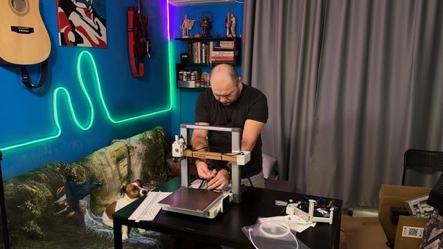 Bambu Lab A1 обзор, распаковка, сборка, первое включение. смотреть онлайн