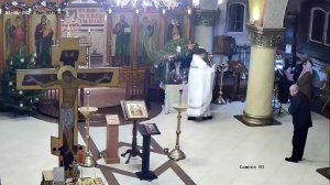 Царские часы, вечерня Литургия Василия Великого. 06.01.2026 в 7-00.