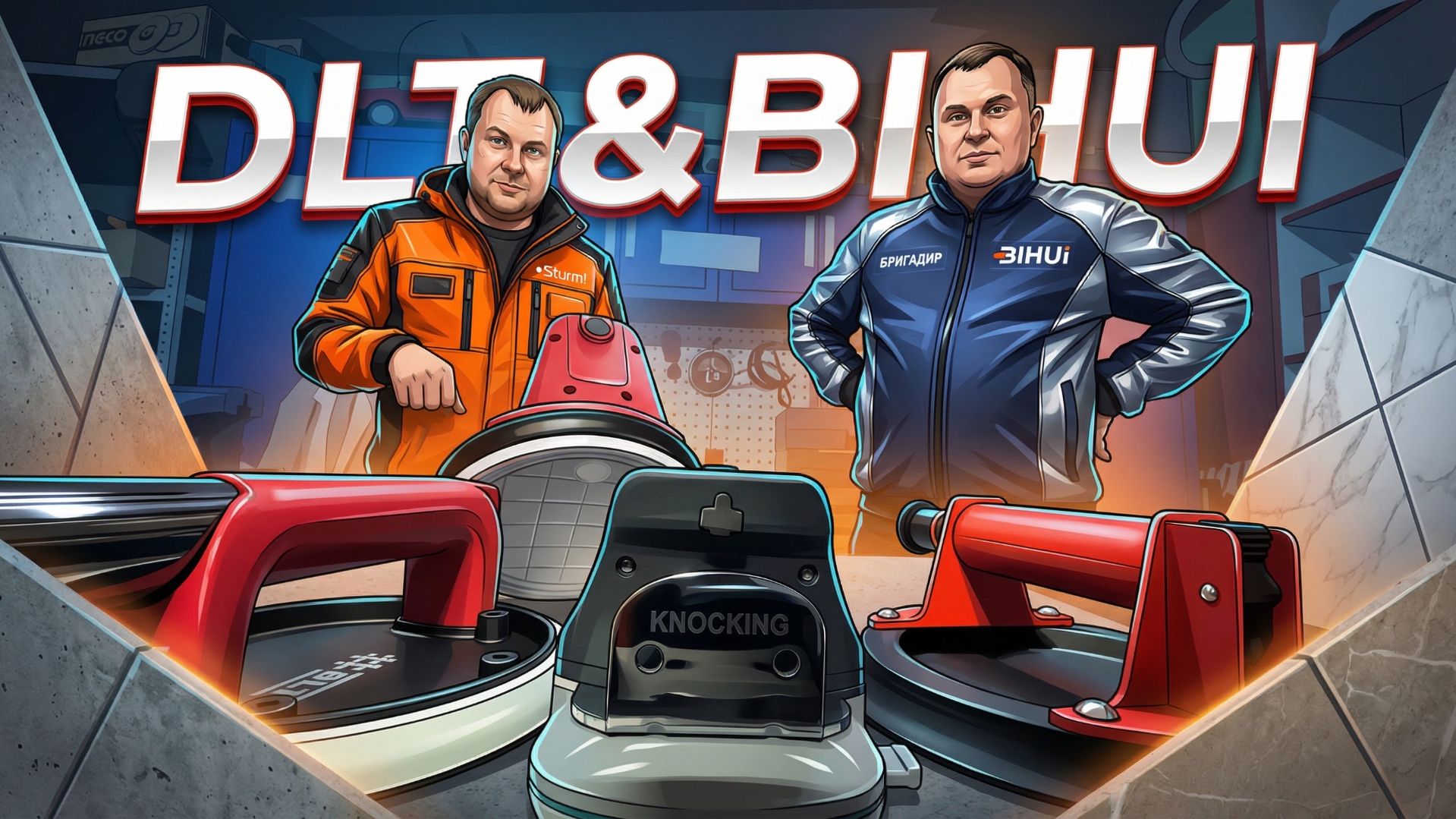 DLT и BIHUI - присоски смотреть онлайн