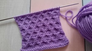 Узор крупные соты..