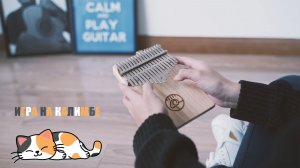 Игра на 17-нотной калимбе. Немного спокойной музыки