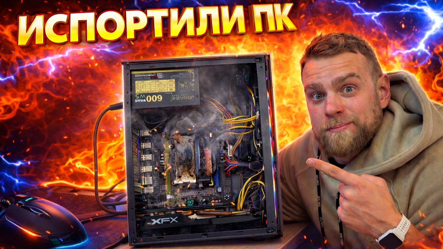 Испортили новый ПК, который подарили на НГ! 🤬 смотреть онлайн