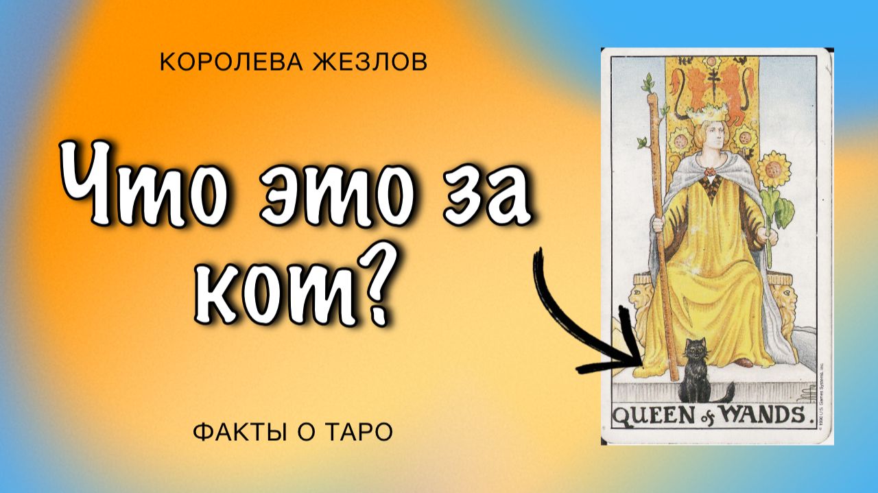 Кот Королевы Жезлов. Удивительные факты о Таро смотреть онлайн