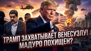 🚨 «Это уже война». Трамп объявил о захвате Венесуэлы: в ходе операции похищен Мадуро