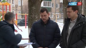 Вячеслав Жабин и Владимир Сериков побывали в квартирах ельчан, пострадавших после атаки БПЛА