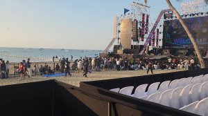 Предновогоднее настроение на пляже Паттайя ⛱️🎄