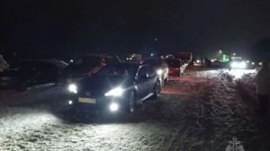 Людей из застрявших на трассе в Башкирии автомобилей эвакуируют в ПВР