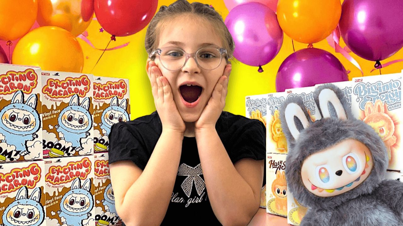 Мега распаковка Labubu! Поймаем редкого? 😱🎁 смотреть онлайн
