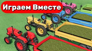 МУЛЬТИКИ ПРО ТРАКТОРЫ ДЛЯ ДЕТЕЙ 🚜 КАТАЕМСЯ НА РАЗНОЦВЕТНЫХ МАШИНКАХ ПО ГОРКАМ №14